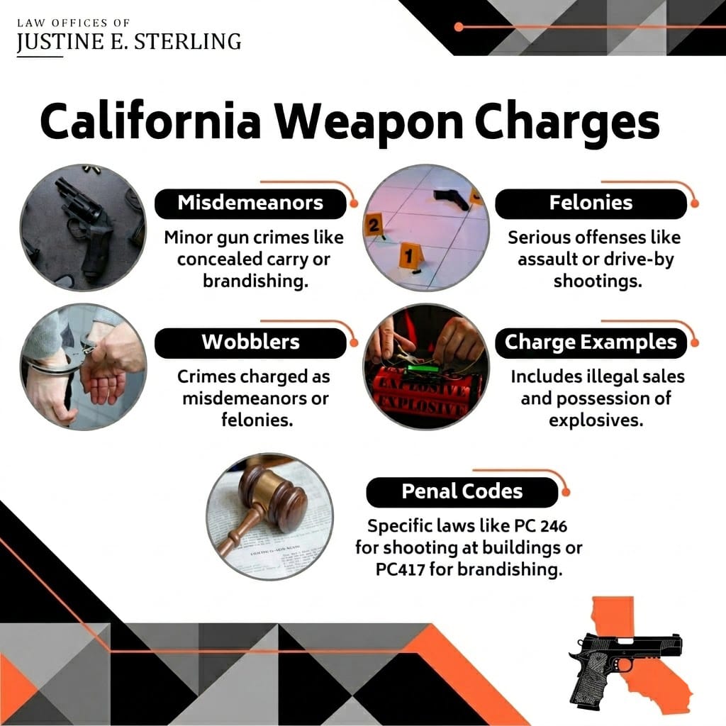 California Weapon Charges