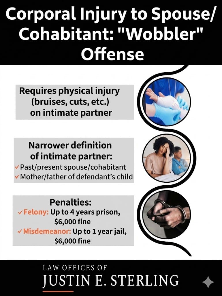 Domestic Violence Wobbler