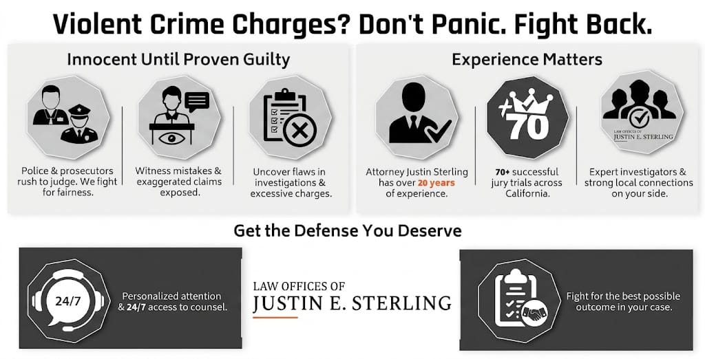 Violent Crime Defense Lawyer in Los Angeles