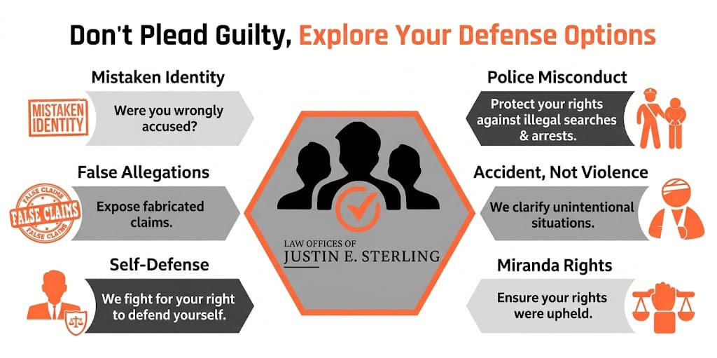 Violent Crimes Defense Options